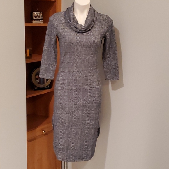 Anthropologie Saturday Sunday Gray Sweater Dress - Picture 2 of 11